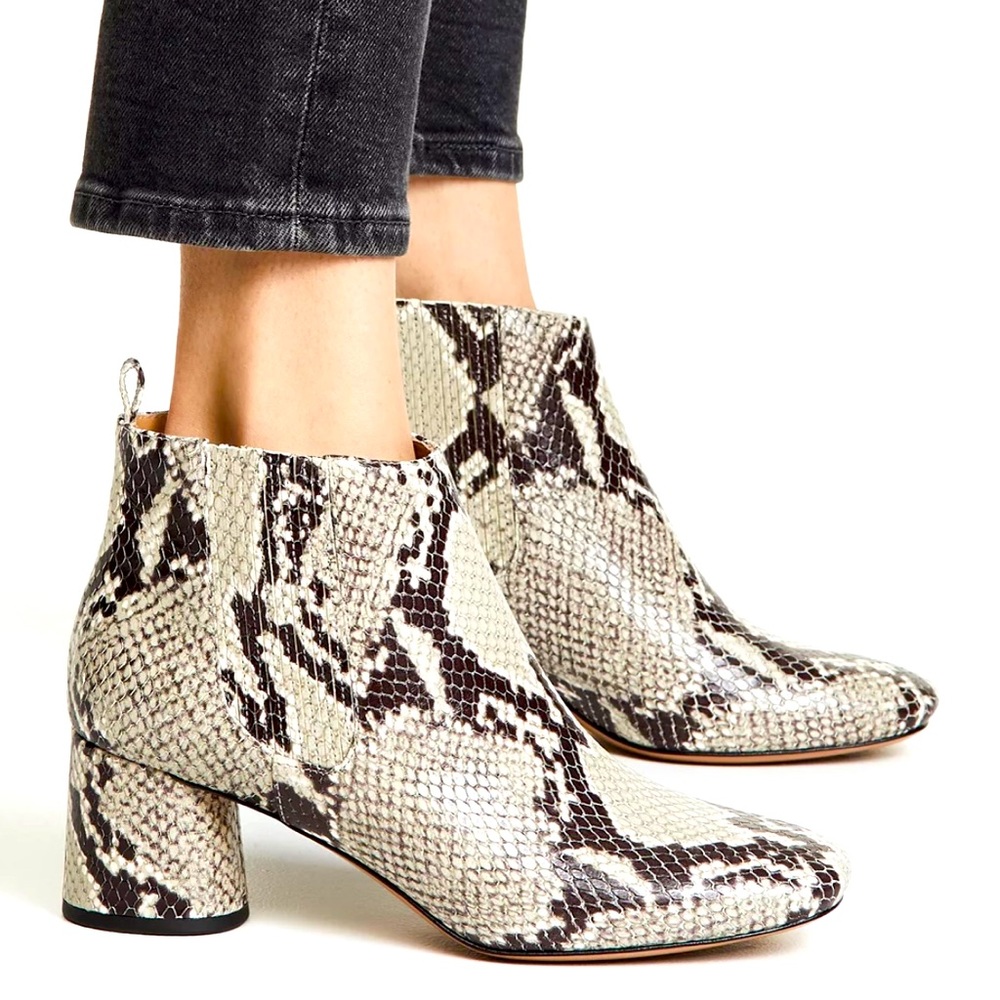 Marc Jacobs python Rocket Chelsea bootie 38